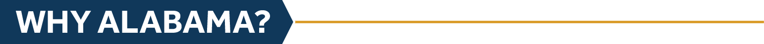 Why Alabama?